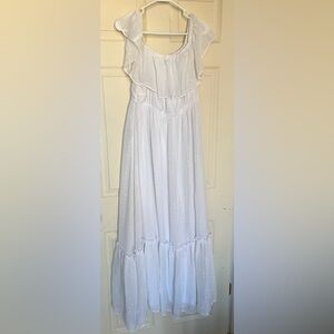 Torrid off-the-shoulder maxi dress